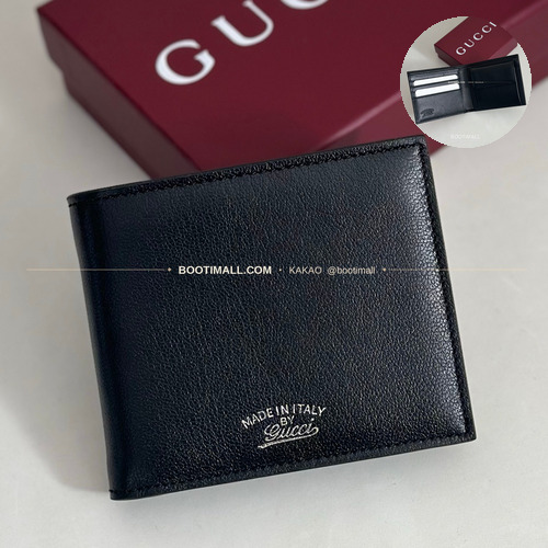 구찌 베이지 카프스킨 반지갑 Gucci Beige Calfskin Bifold Wallet 867325 11cm