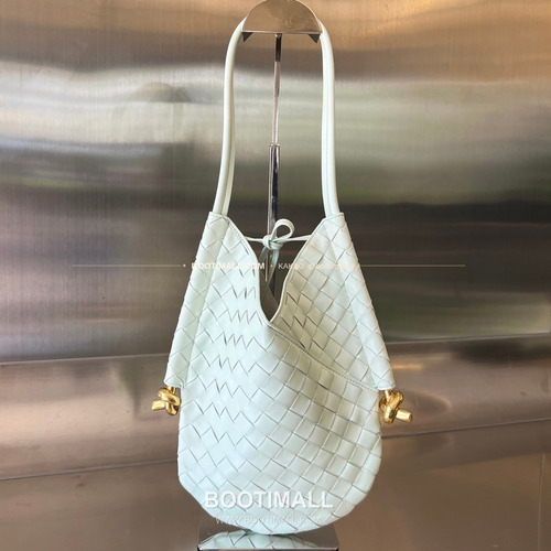 보테가베네타 인트레치아토 램스킨 구조 토트백 Bottega Veneta Intrecciato Lambskin Structured Tote Bag 740898 30cm