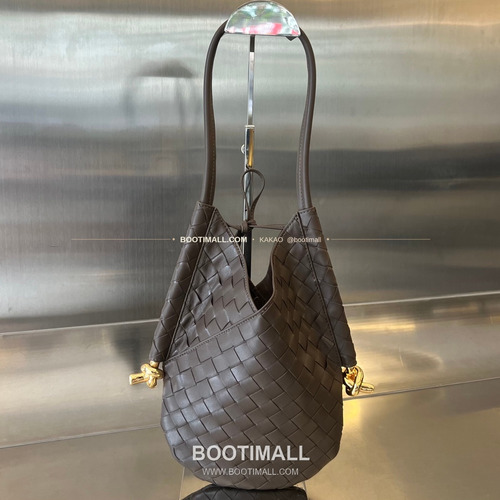 보테가베네타 인트레치아토 램스킨 구조 토트백 Bottega Veneta Intrecciato Lambskin Structured Tote Bag 740898 30cm