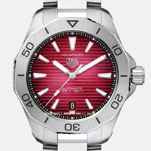 태그호이어 아쿠아레이서 선레이 다이얼 스틸 오토매틱 시계 TAG Heuer Aquaracer Sunray Dial Steel Automatic Watch 40mm