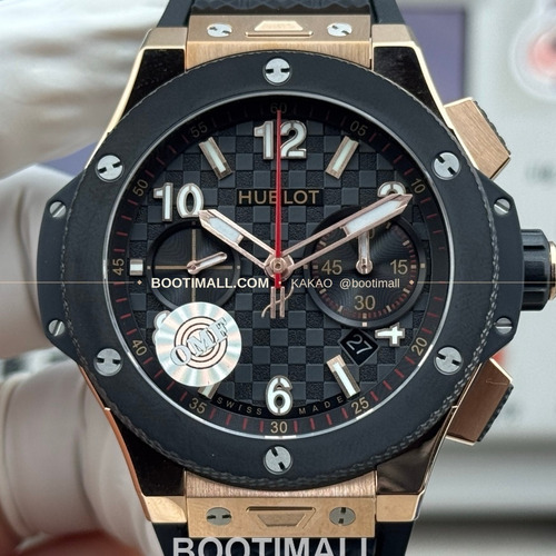 위블로 빅뱅 20주년 세라믹 크로노그래프 오토매틱 OMF라인 Hublot Big Bang 20th Anniversary Ceramic Chronograph Automatic 431.OM.1338.RX 43mm