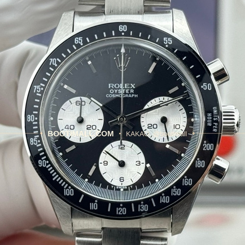 롤렉스 데이토나 뉴먼 팬더다이얼 핸드와인딩 크로노그래프 Rolex Daytona Newman Panda Dial Hand Winding Chronograph 37mm