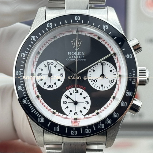 롤렉스 데이토나 뉴먼 팬더다이얼 핸드와인딩 크로노그래프 Rolex Daytona Newman Panda Dial Hand Winding Chronograph 37mm