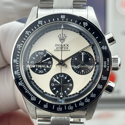 롤렉스 데이토나 뉴먼 팬더다이얼 핸드와인딩 크로노그래프 Rolex Daytona Newman Panda Dial Hand Winding Chronograph 37mm