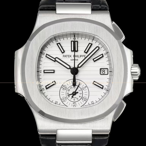 파텍필립 노틸러스 스틸 블루다이얼 크로노그래프 오토매틱 Patek Philippe Nautilus Steel Blue Dial Chronograph Automatic 5980 40.5mm