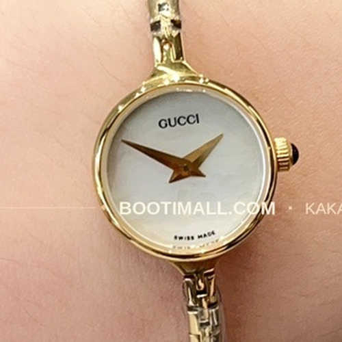 구찌 빈티지 스틸 브레이슬릿 미니멀 쿼츠 Gucci Vintage Steel Bracelet Minimal Quartz 23mm