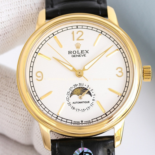 롤렉스 첼리니 문페이즈 스틸 문페이즈 오토매틱 Rolex Cellini Moonphase Steel Moonphase Automatic 40mm