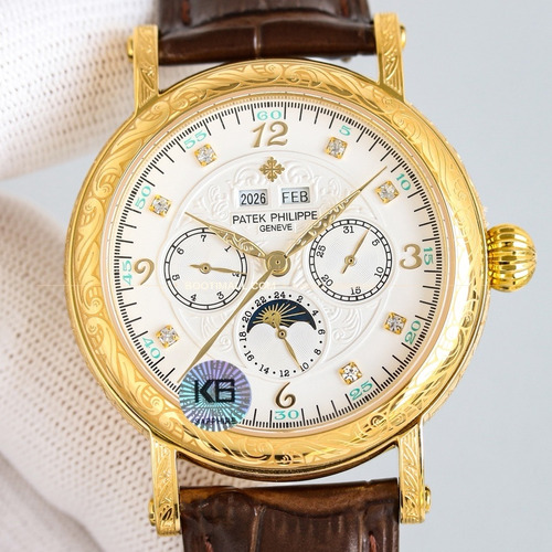 파텍필립 칼라트라바 스틸 퍼페추얼캘린더 문페이즈 오토매틱 Patek Philippe Calatrava Steel Perpetual Calendar Moonphase Automatic 42mm