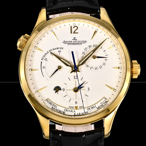 예거르쿨트르 마스터 지오그래픽 스틸 듀얼타임 오토매틱 Jaeger-LeCoultre Master Geographic Steel Dual Time Automatic Q1428421 42mm