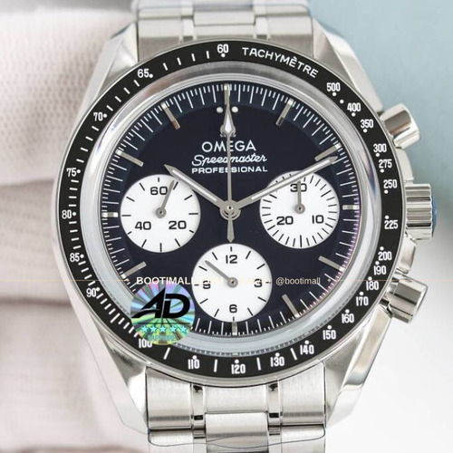 오메가 스피드마스터 문워치 리버스 팬더 크로노그래프 매뉴얼 Omega Speedmaster Moonwatch Reverse Panda Chronograph Manual 42mm