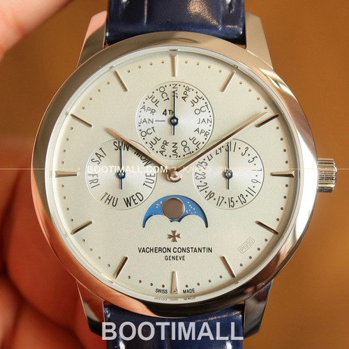 바쉐론콘스탄틴 패트리모니 퍼페추얼 캘린더 스틸 울트라씬 오토매틱 Vacheron Constantin Patrimony Perpetual Calendar Ultra-Thin Automatic 43175 41mm