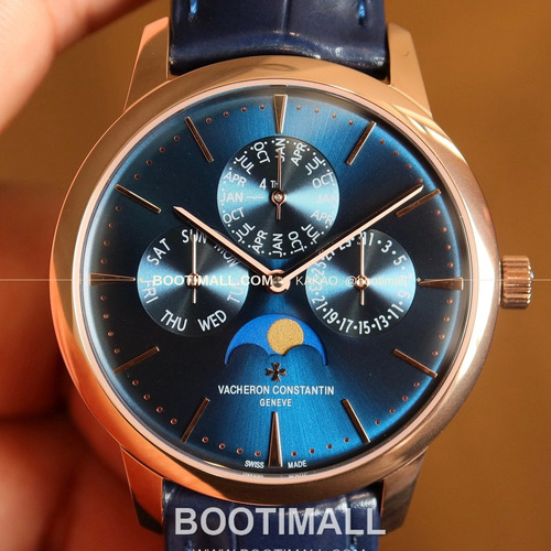 바쉐론콘스탄틴 패트리모니 퍼페추얼 캘린더 스틸 울트라씬 오토매틱 Vacheron Constantin Patrimony Perpetual Calendar Ultra-Thin Automatic 43175 41mm