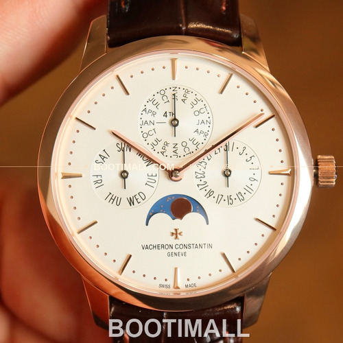 바쉐론콘스탄틴 패트리모니 퍼페추얼 캘린더 스틸 울트라씬 오토매틱 Vacheron Constantin Patrimony Perpetual Calendar Ultra-Thin Automatic 43175 41mm