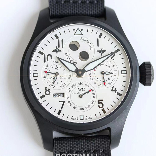 IWC 빅파일럿 퍼페추얼 캘린더 스틸 오토매틱 IWC Big Pilot Perpetual Calendar Steel Automatic IW503605 41mm