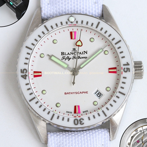 블랑팡 피프티패덤즈 바티스카프 세라믹 오토매틱 Blancpain Fifty Fathoms Bathyscaphe Ceramic Automatic 5100-1130 38mm