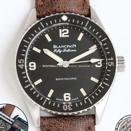블랑팡 피프티패덤즈 바티스카프 세라믹 오토매틱 Blancpain Fifty Fathoms Bathyscaphe Ceramic Automatic 5100-1130 38mm