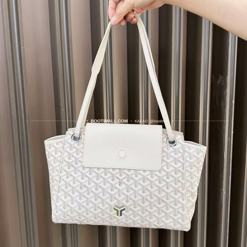 고야드 루엣 캔버스 멀티웨이 샌드 숄더백 Goyard Rouette Canvas Multiway Sand Shoulder Bag 120181 30cm