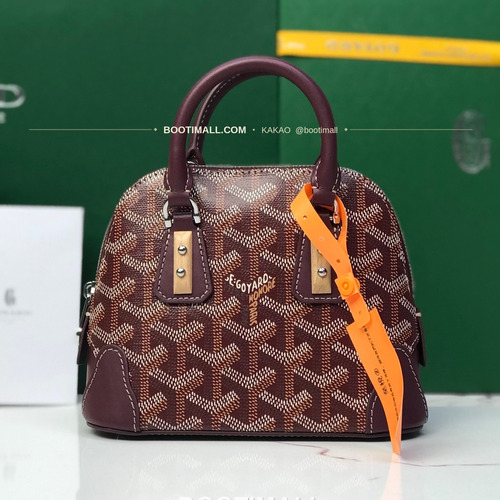 고야드 방돔 나노 캔버스 쉘 토트백 Goyard Vendome Nano Canvas Shell Tote Bag 020256 16cm