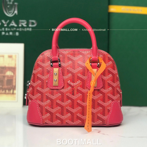 고야드 방돔 나노 캔버스 쉘 토트백 Goyard Vendome Nano Canvas Shell Tote Bag 020256 16cm