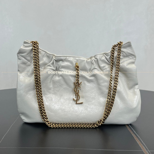 생로랑 클라우드 램스킨 체인 숄더백 Saint Laurent Cloud Lambskin Chain Shoulder Bag 681632 24cm