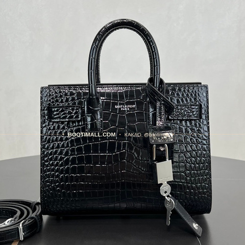 생로랑 베이비 카프스킨 아코디언 토트 숄더백 Saint Laurent Baby Calfskin Accordion Tote Shoulder Bag 340778 22cm