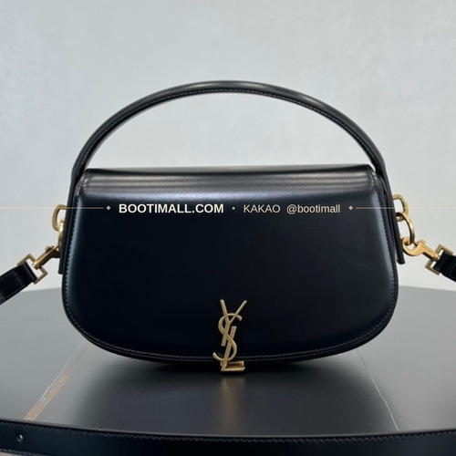 생로랑 하프문 카프스킨 카산드라 플랩 숄더백 Saint Laurent Half Moon Calfskin Cassandre Flap Shoulder Bag 787671 24cm