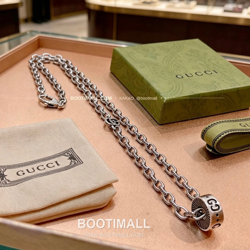 구찌 2026 앵거 포레스트 더블 G 롤링 체인 네크리스 Gucci 2026 Anger Forest Double G Rolling Chain Necklace