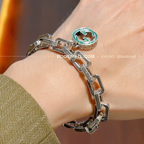 구찌 2026 더블 G 로고 체인 브레이슬릿 Gucci 2026 Double G Logo Chain Bracelet