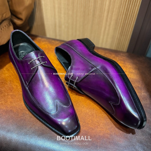 벨루티 송아지가죽 파티나 블랙 굿이어 로퍼 Berluti Calfskin Patina Black Goodyear Loafers