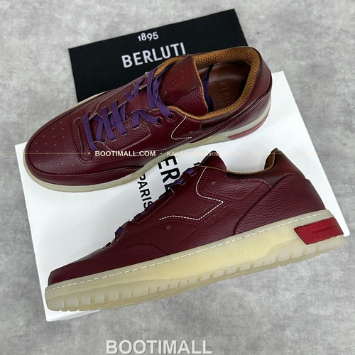 벨루티 플레이오프 송아지가죽 파티나 멀티컬러 스니커즈 Berluti Playoff Calfskin Patina Multicolor Sneakers