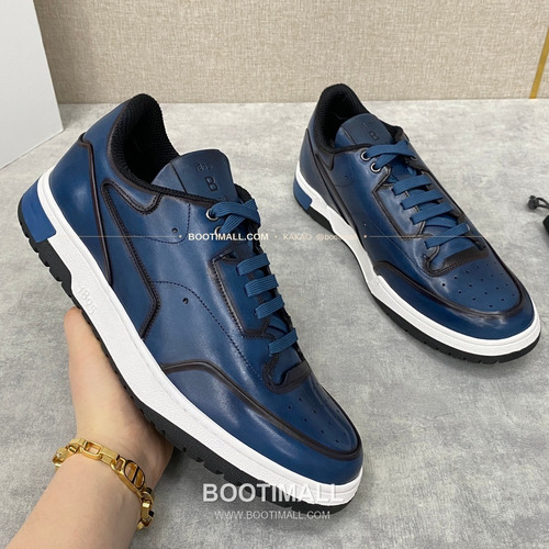 벨루티 플레이오프 송아지가죽 파티나 멀티컬러 스니커즈 Berluti Playoff Calfskin Patina Multicolor Sneakers