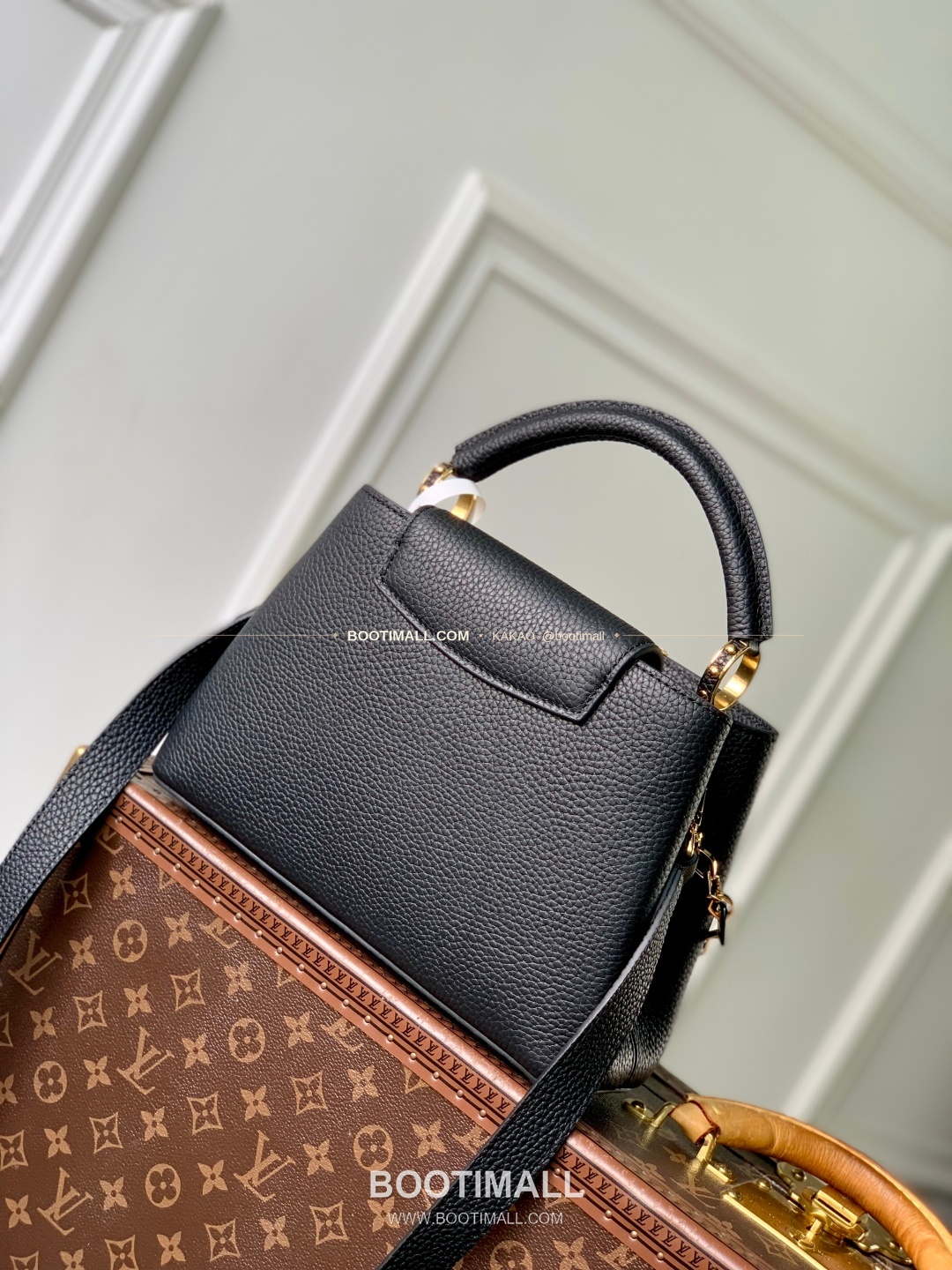루이비통 카퓌신 스몰 타우릴론 레더 플라워 크라운 토트백 Louis Vuitton Capucines Small Taurillon Leather Flower Crown Top Handle Bag M14970 27cm 3