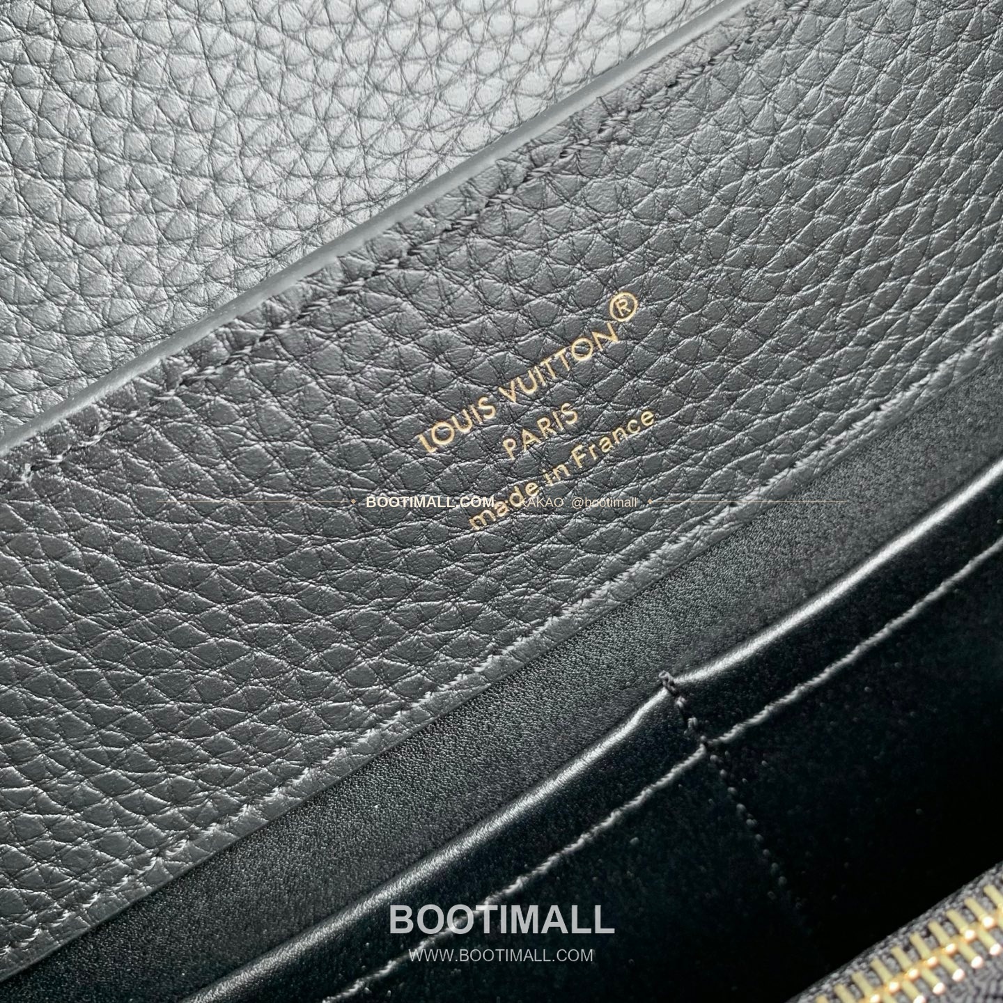 루이비통 카퓌신 미디움 타우릴론 레더 체인 디테일 블랙 토트백 Louis Vuitton Capucines Medium Taurillon Leather Chain Detail Black Top Handle Bag M14970 31.5cm 10