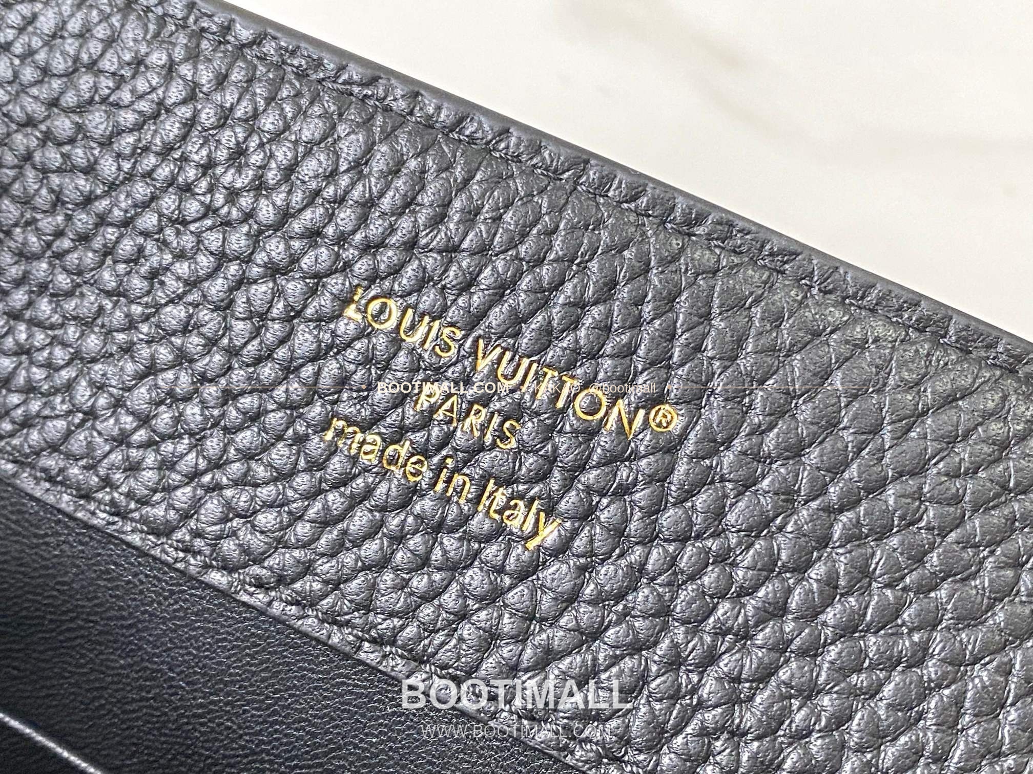 루이비통 카퓌신 미디움 타우릴론 레더 체인 디테일 블랙 토트백 Louis Vuitton Capucines Medium Taurillon Leather Chain Detail Black Top Handle Bag M28203 31cm 8
