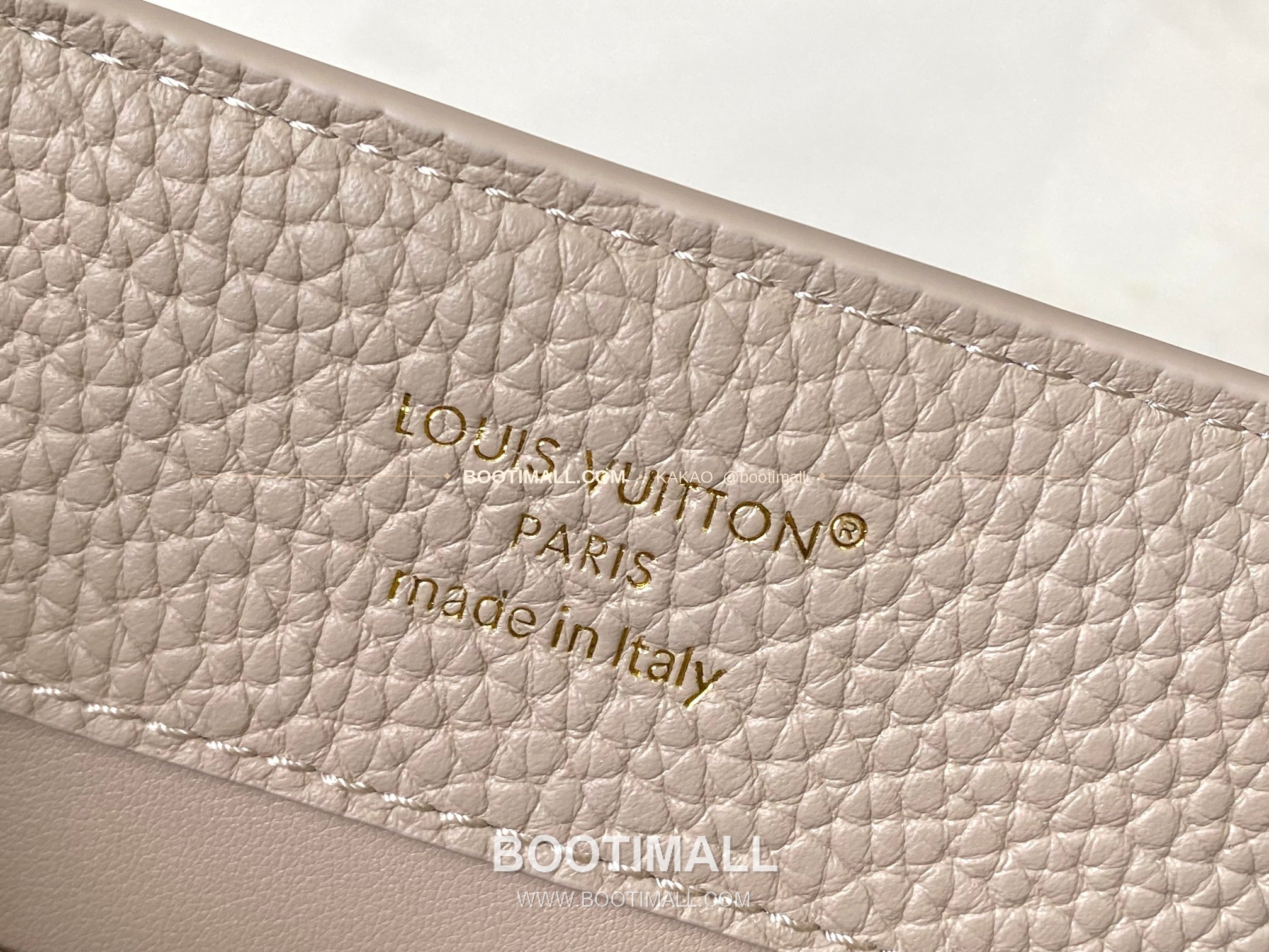루이비통 카퓌신 스몰 타우릴론 레더 체인 디테일 라이트브라운 토트백 Louis Vuitton Capucines Small Taurillon Leather Chain Detail Light Brown Top Handle Bag M28203 27cm 7