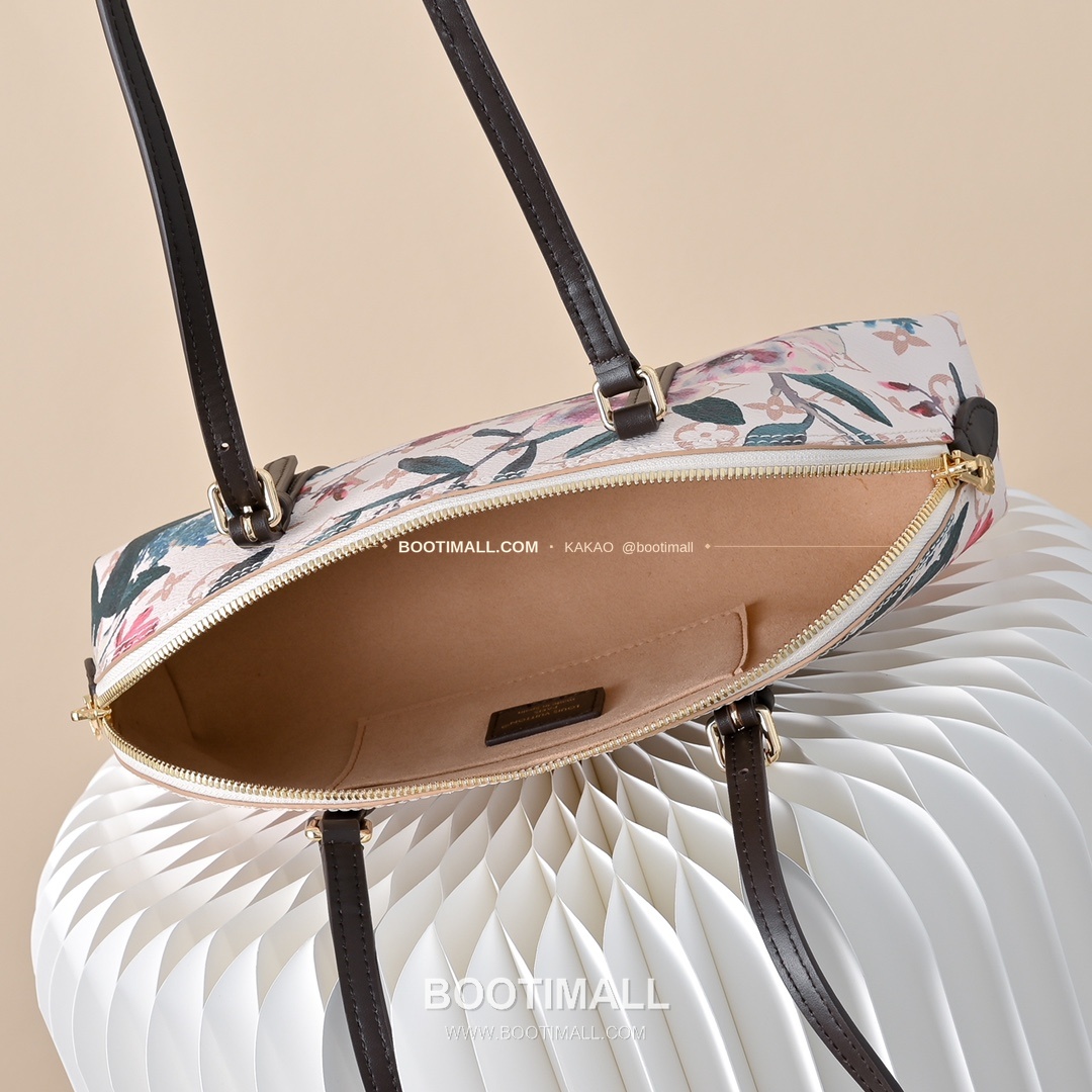 루이비통 스콰이어 이스트웨스트 모노그램 듄 캔버스 플로럴 브라운 숄더백 Louis Vuitton Squire East West Monogram Dune Canvas Floral Brown Shoulder Bag M29185 29cm 7
