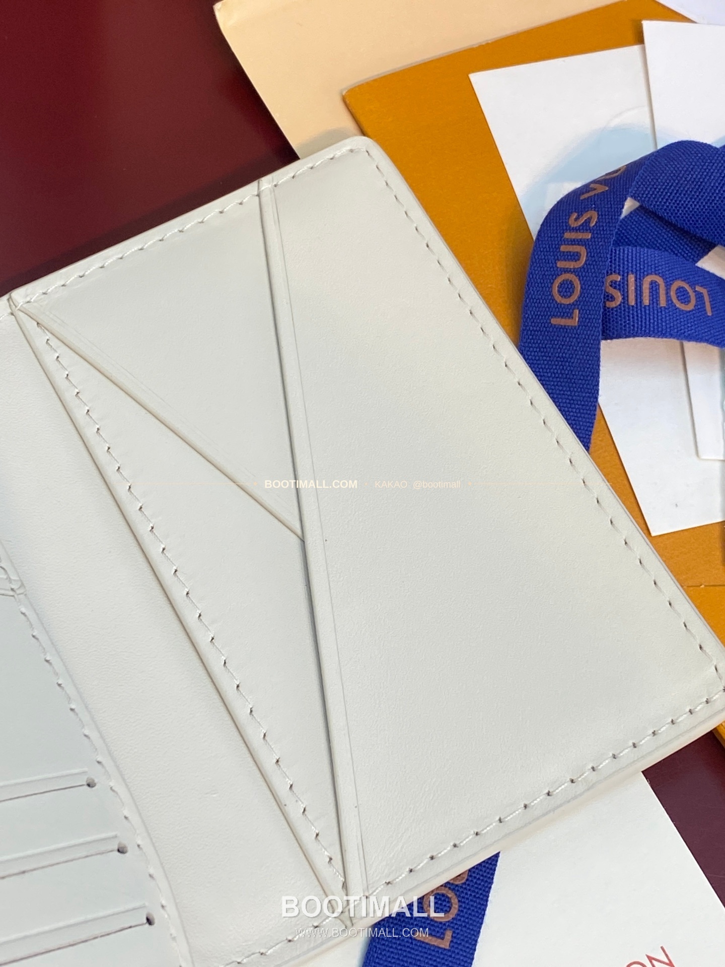 루이비통 모노그램 섀도우 레더 네이비 화이트 반지갑 Louis Vuitton Monogram Shadow Leather Navy White Bifold Wallet M29135 8