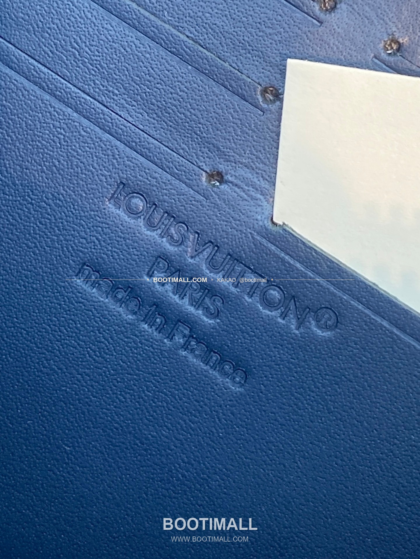 루이비통 지피 월렛 호리즌탈 모노그램 섀도우 레더 네이비 화이트 장지갑 Louis Vuitton Zippy Wallet Horizontal Monogram Shadow Leather Navy White Long Wallet M29777 21cm 6
