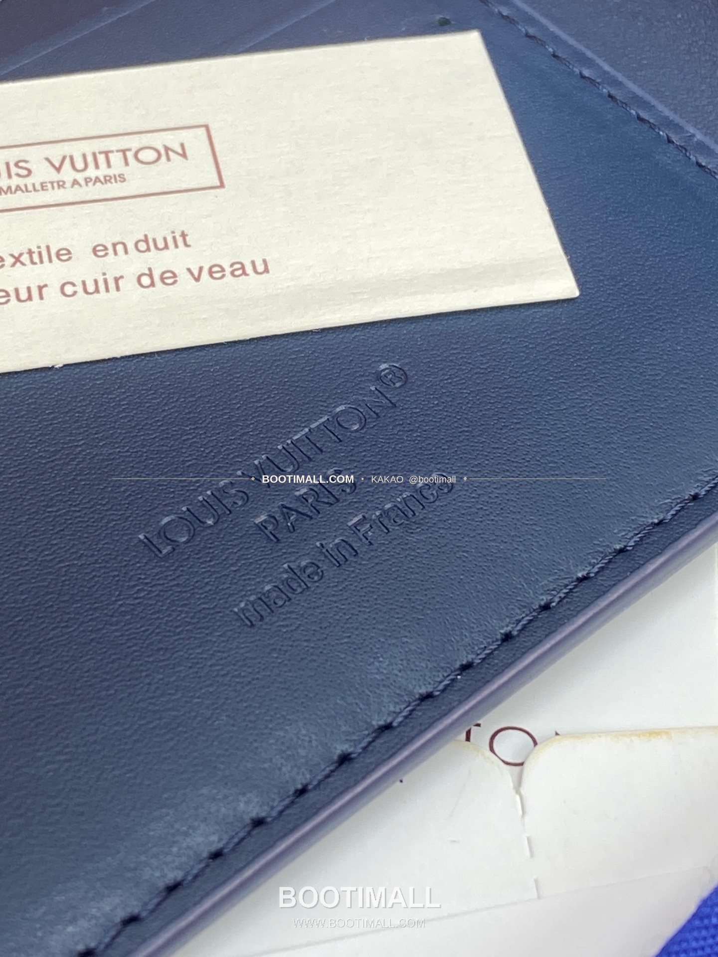 루이비통 멀티플 월렛 모노그램 섀도우 레더 네이비 화이트 반지갑 Louis Vuitton Multiple Wallet Monogram Shadow Leather Navy White Bifold Wallet M29137 11.5cm 8