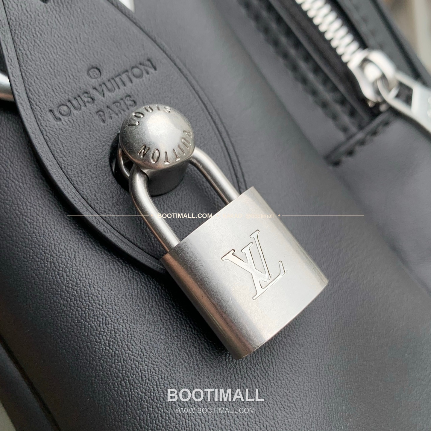 루이비통 닐 XL 타우릴론 레더 블랙 토트백 Louis Vuitton Nil XL Taurillon Leather Black Top Handle Bag M27999 37cm 7