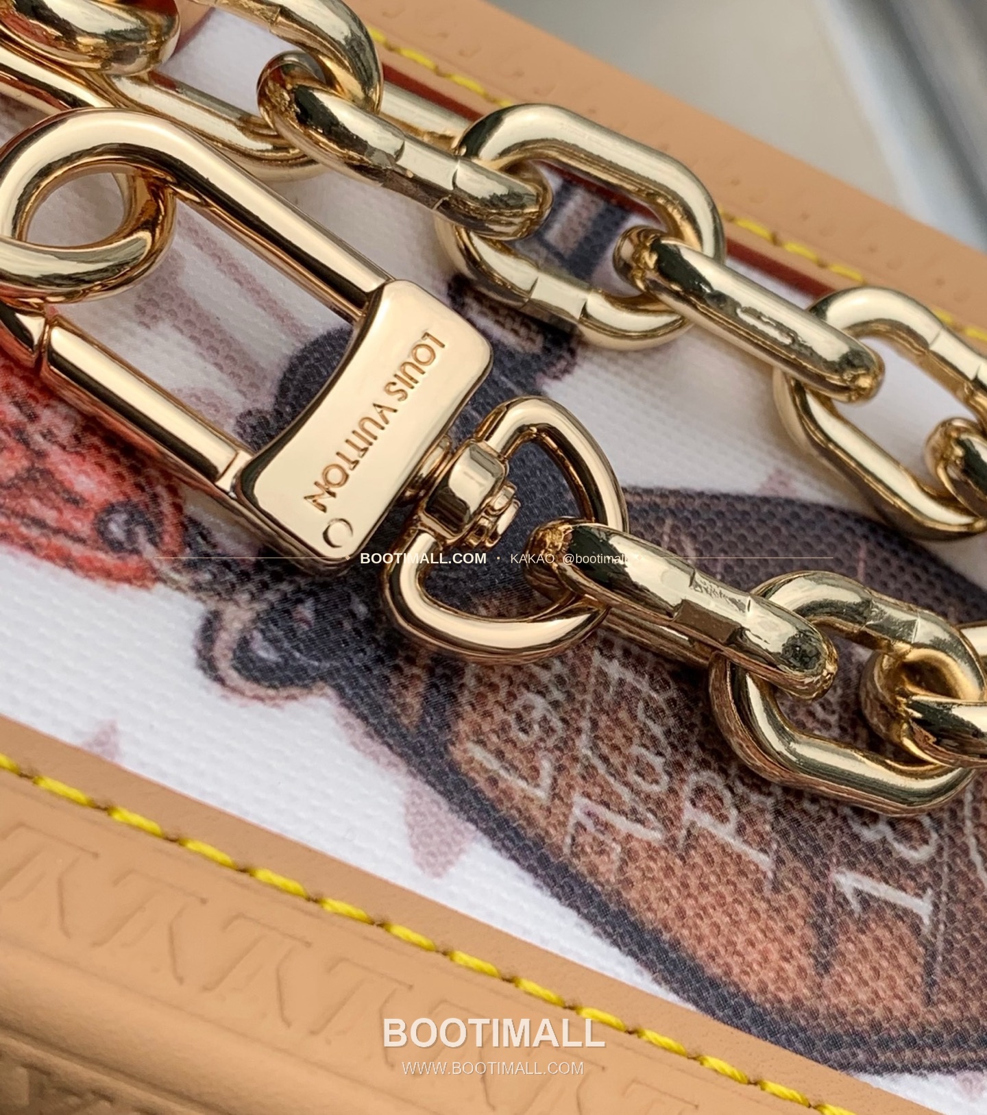 루이비통 사이드 트렁크 라지 모노그램 듄 캔버스 키 패턴 브라운 숄더백 Louis Vuitton Side Trunk Large Monogram Dune Canvas Key Pattern Brown Shoulder Bag M29355 30cm 6