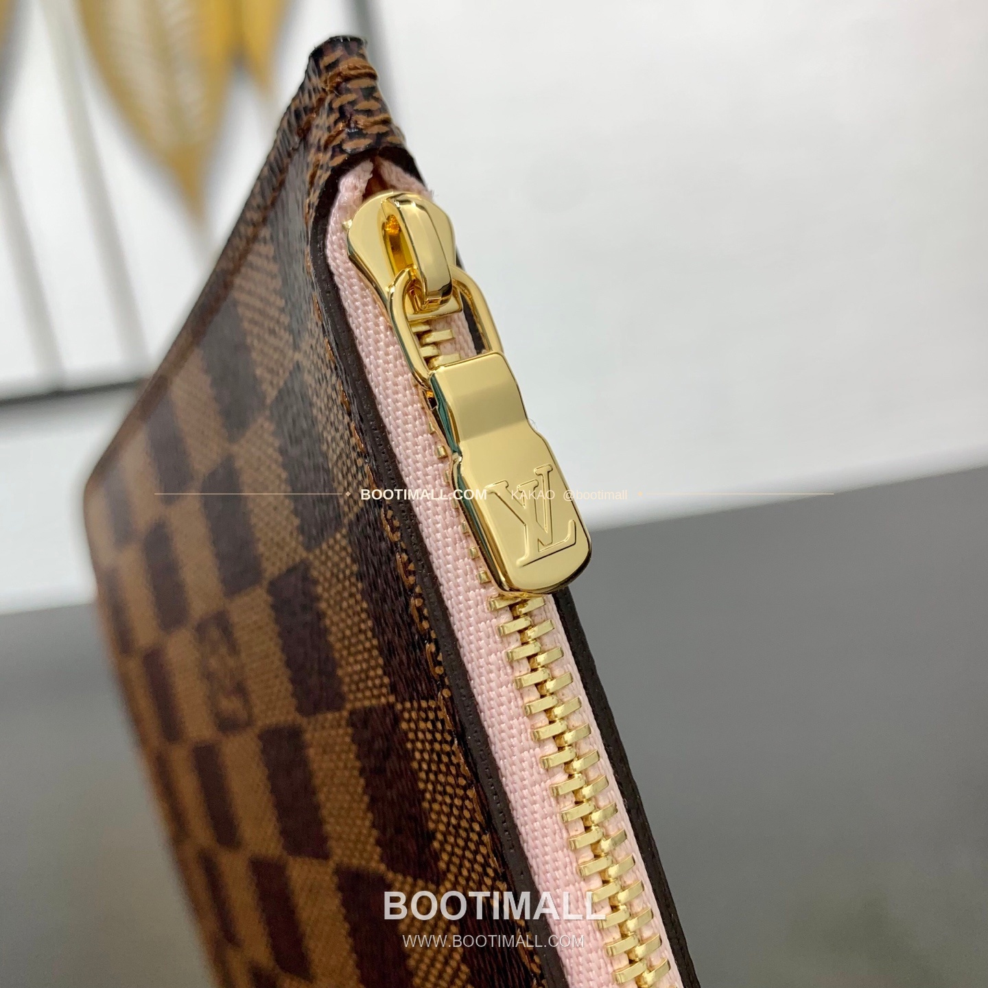 루이비통 네버풀 미디움 다미에 에벤 캔버스 브라운 토트백 Louis Vuitton Neverfull Medium Damier Ebene Canvas Brown Tote Bag N41603 31cm 12