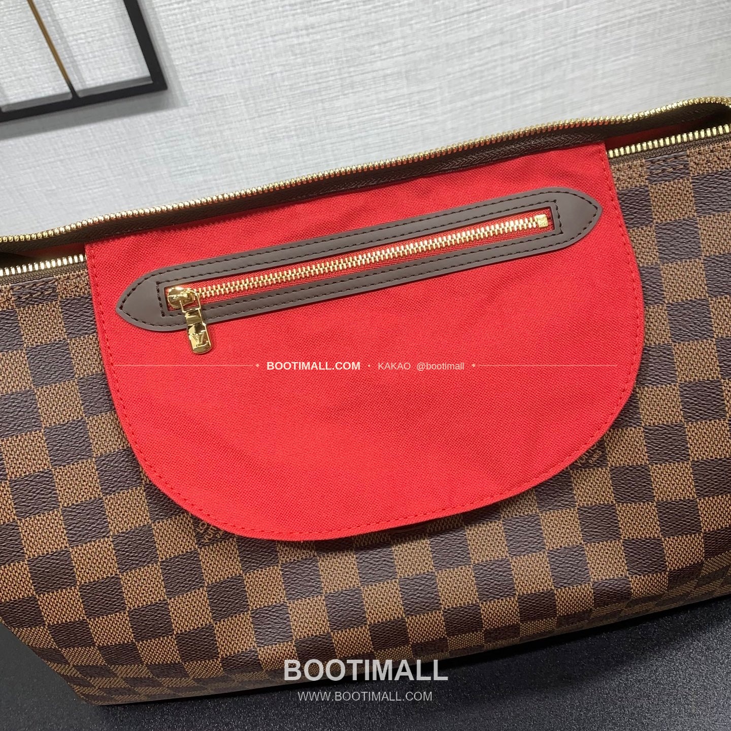 루이비통 스피디 반둘리에 35 다미에 에벤 캔버스 브라운 더플백 Louis Vuitton Speedy Bandouliere 35 Damier Ebene Canvas Brown Duffle Bag N40591 35cm 7