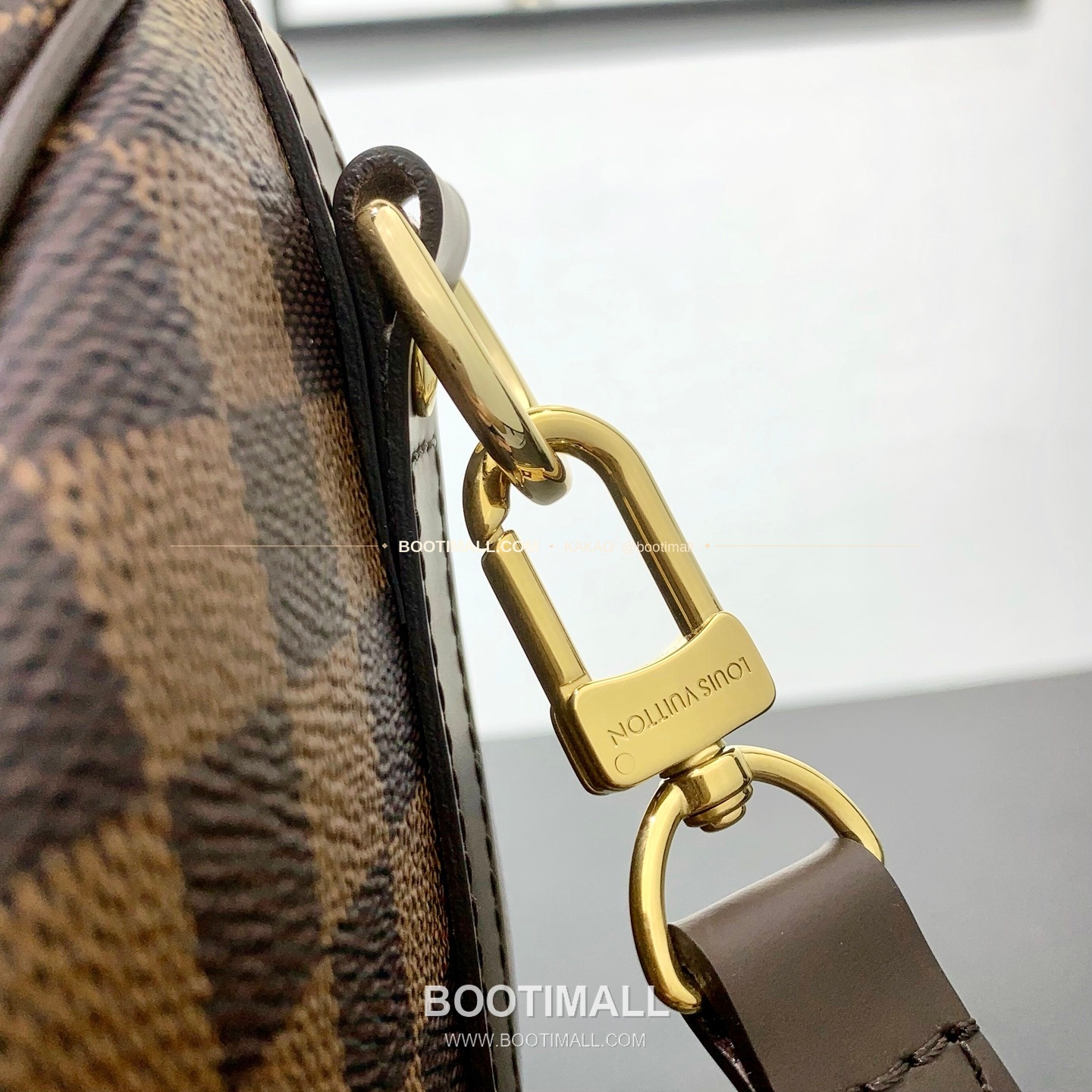 루이비통 스피디 반둘리에 30 다미에 에벤 캔버스 브라운 더플백 Louis Vuitton Speedy Bandouliere 30 Damier Ebene Canvas Brown Duffle Bag N40590 30cm 11
