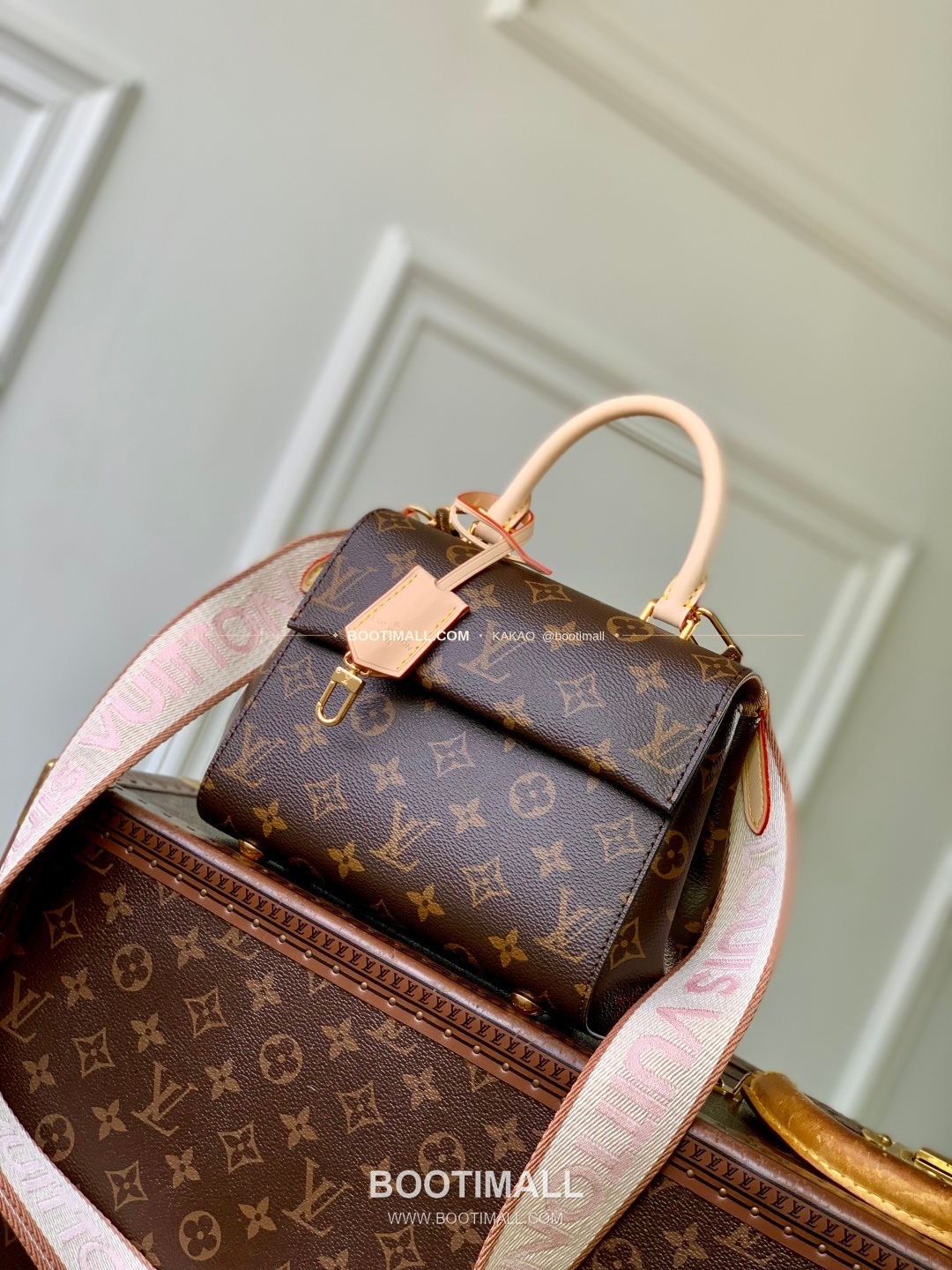 루이비통 클루니 미니 모노그램 캔버스 브라운 토트백 Louis Vuitton Cluny Mini Monogram Canvas Brown Top Handle Bag M13040 20cm 1