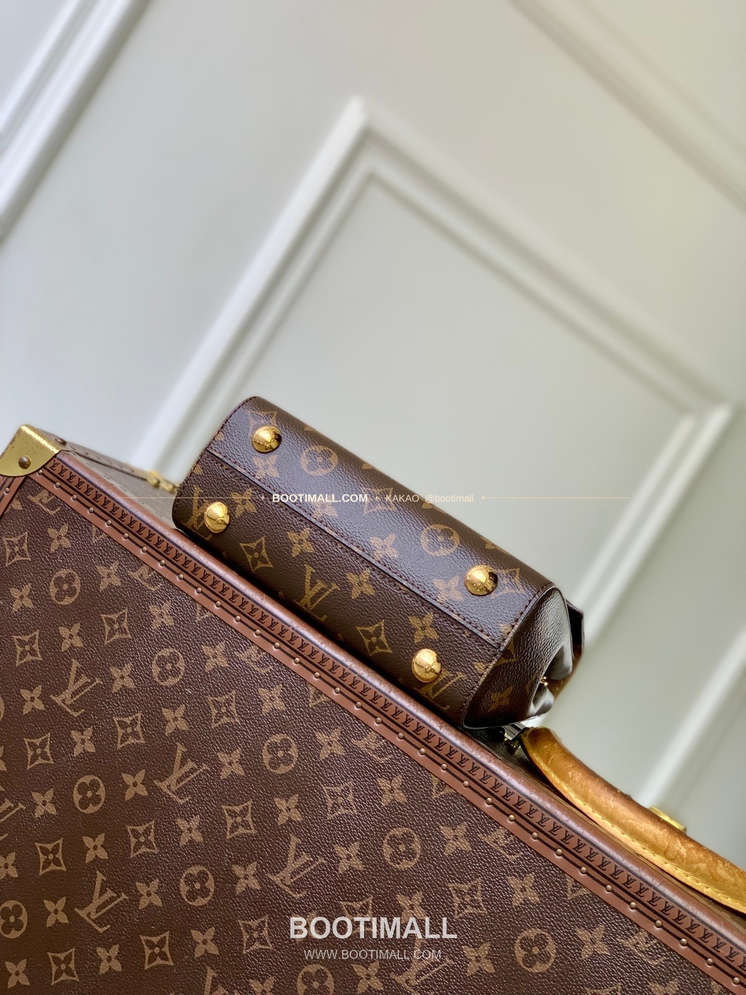 루이비통 클루니 미니 모노그램 캔버스 브라운 토트백 Louis Vuitton Cluny Mini Monogram Canvas Brown Top Handle Bag M13040 20cm 4