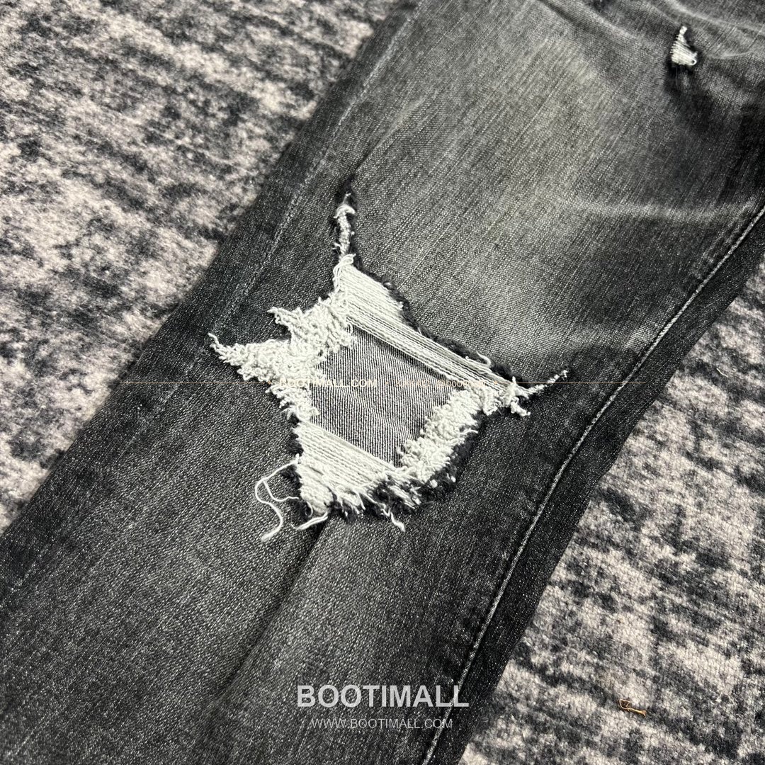 퍼플브랜드 코튼 디스트레스 슬림핏 남성 데님 팬츠 PURPLE BRAND Cotton Distressed Slim Fit Denim Pants PU006400 7