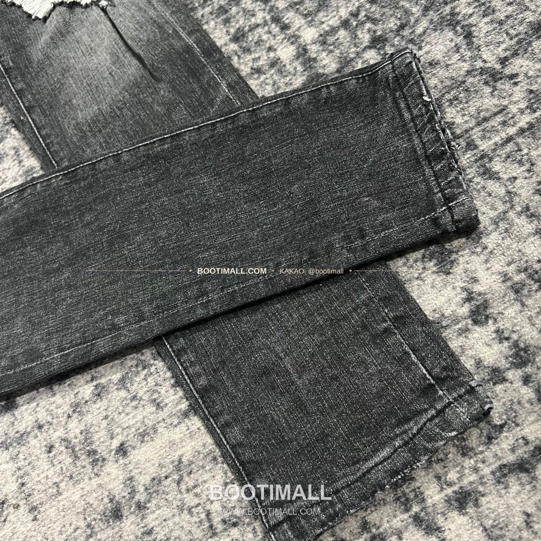 퍼플브랜드 코튼 디스트레스 슬림핏 남성 데님 팬츠 PURPLE BRAND Cotton Distressed Slim Fit Denim Pants PU006400 9