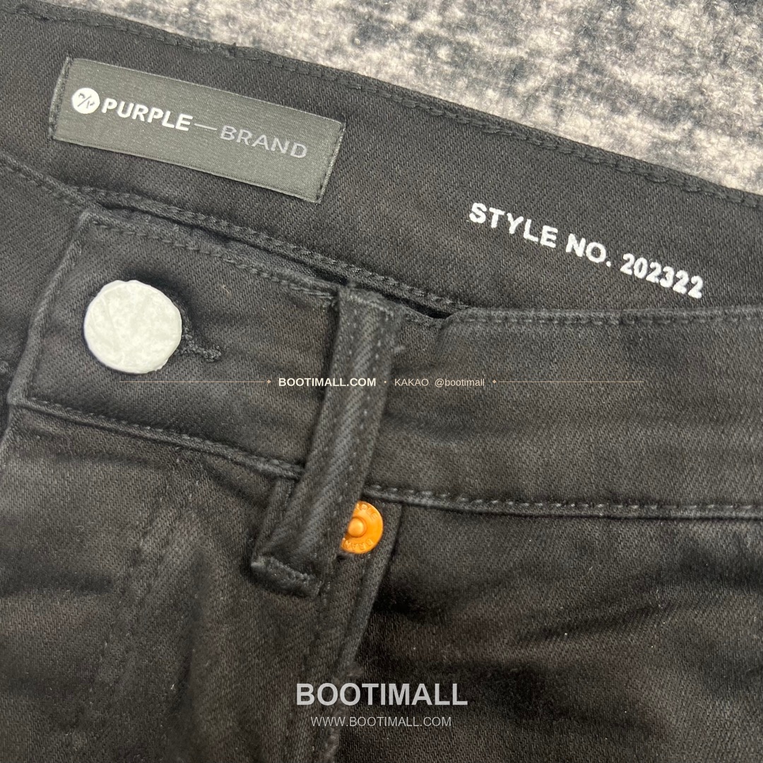 퍼플브랜드 코튼 디스트레스 슬림핏 남성 데님 팬츠 PURPLE BRAND Cotton Distressed Slim Fit Denim Pants PU20232200 3