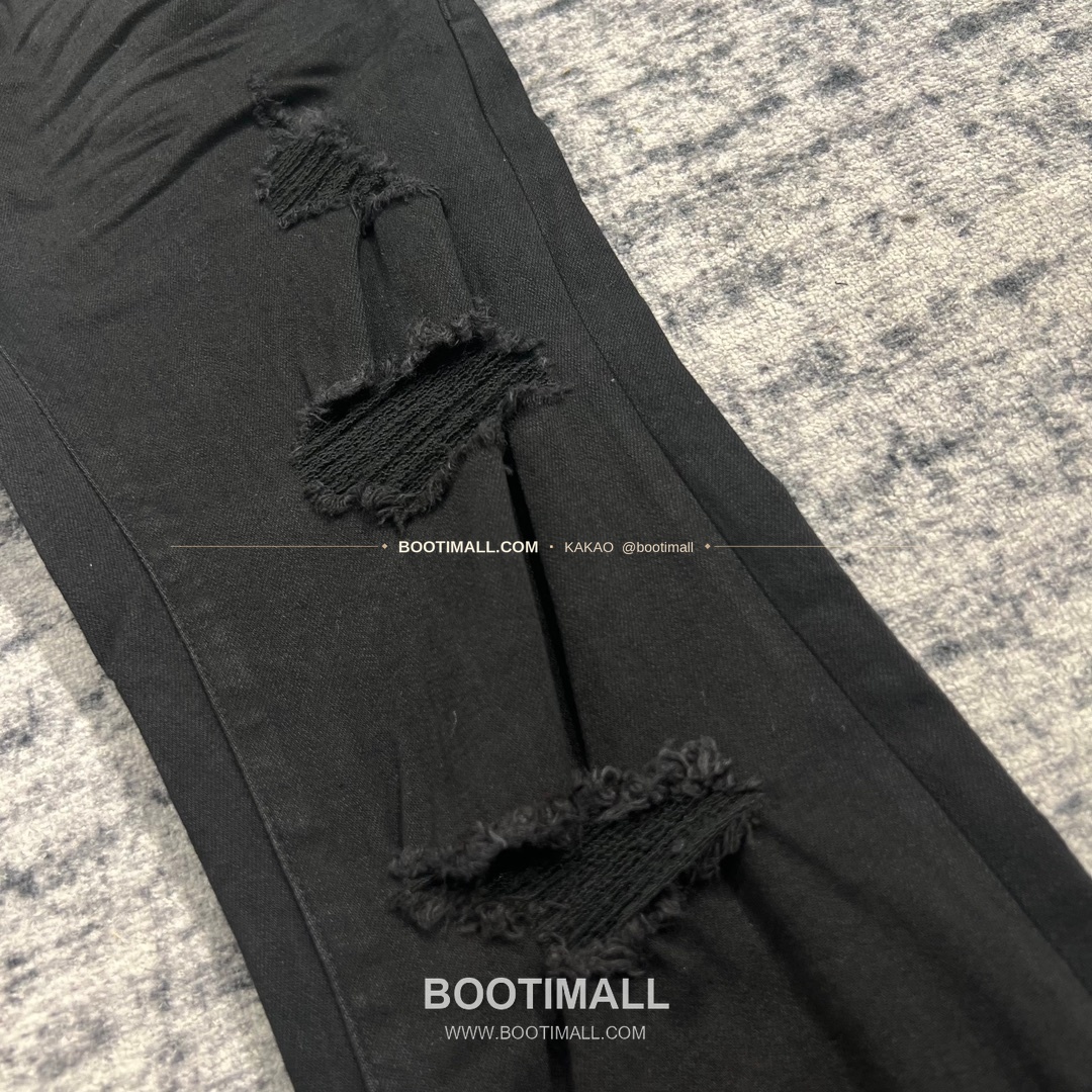 퍼플브랜드 코튼 디스트레스 슬림핏 남성 데님 팬츠 PURPLE BRAND Cotton Distressed Slim Fit Denim Pants PU20232200 7